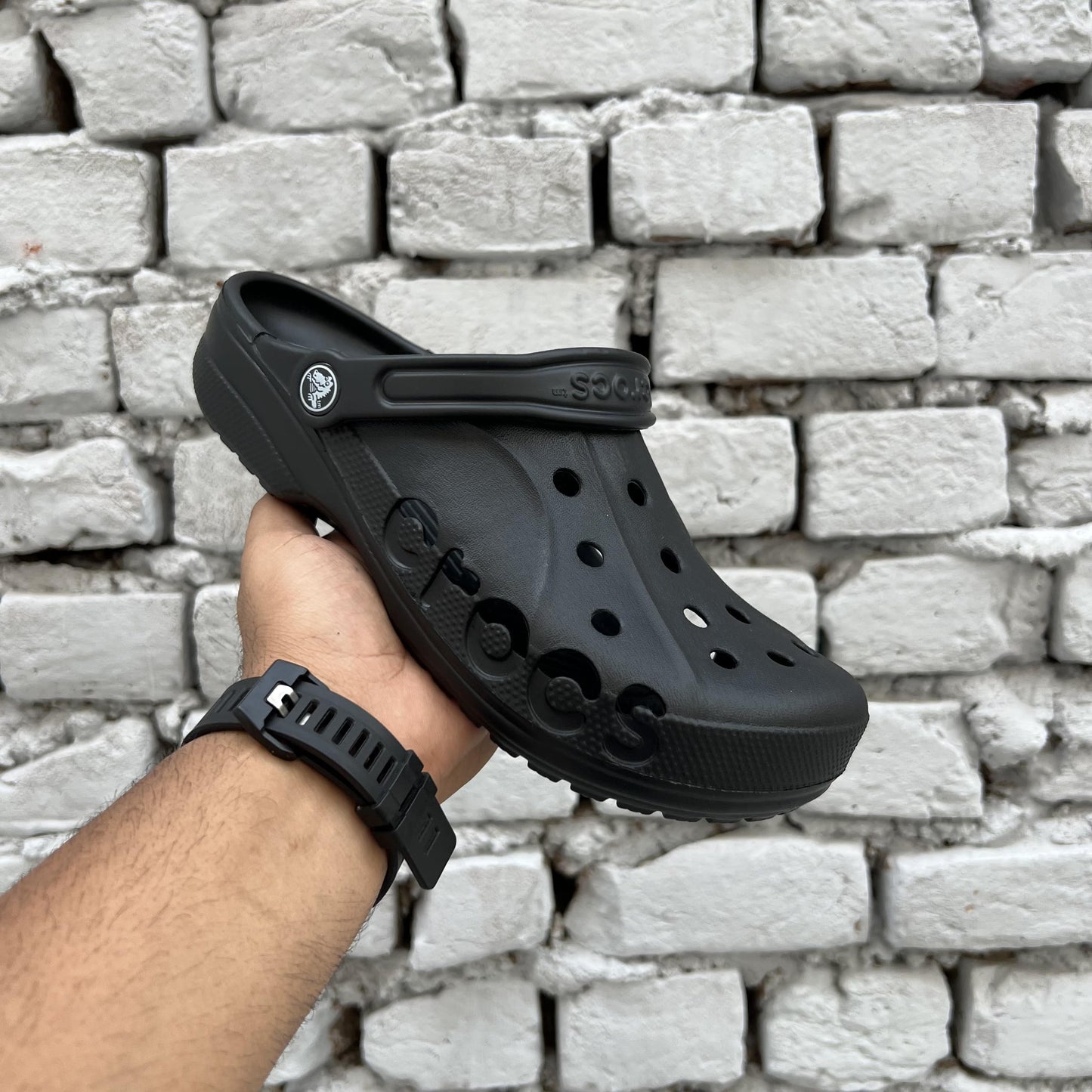 Crocs Baya Clogs (Black)