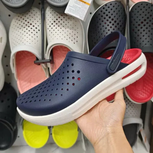 Crocs InMotion Clogs (Navy/Red)