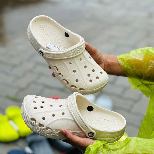 Crocs Baya Clogs (Bone)