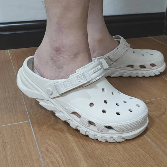 Crocs Duet Max II Clogs (Beige)