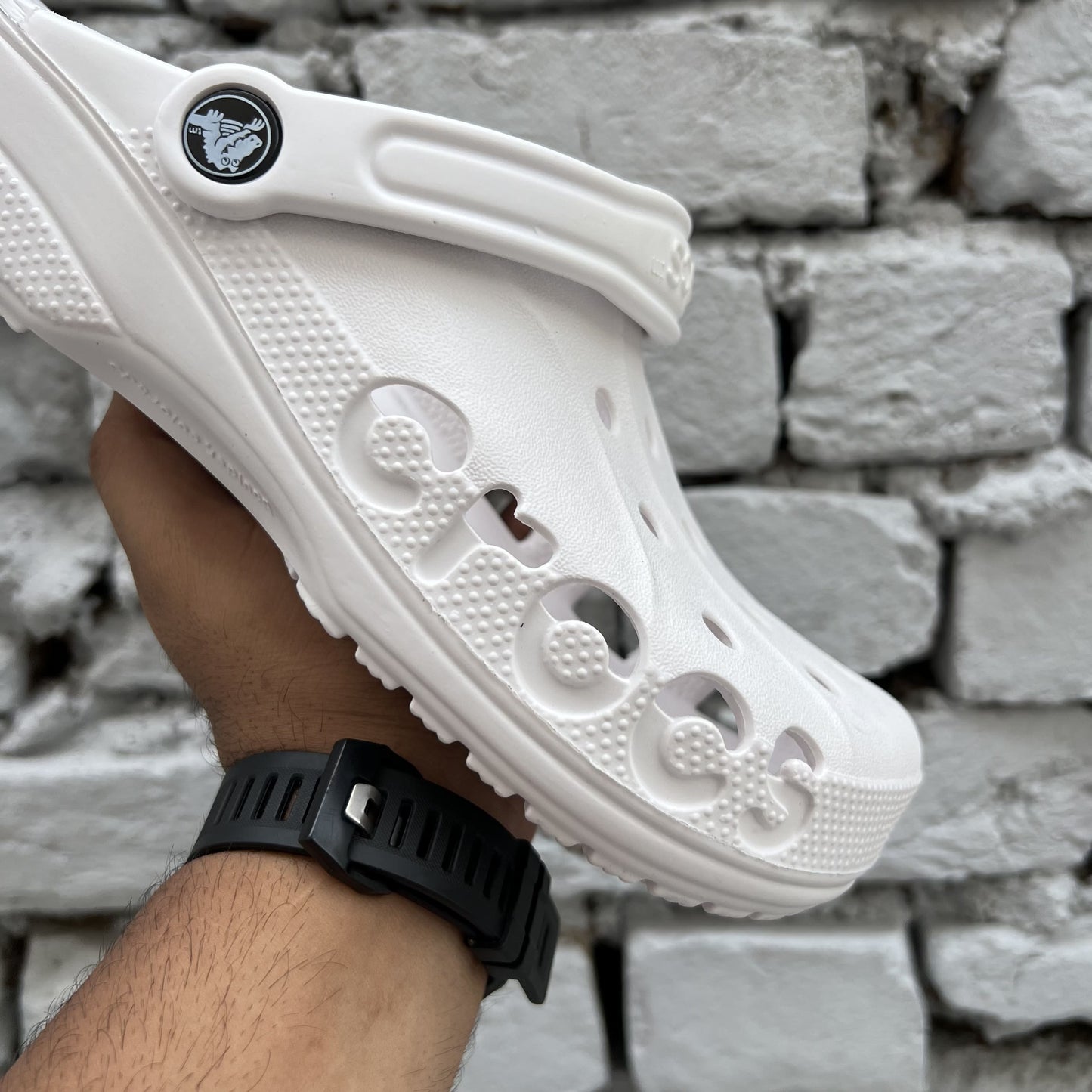 Crocs Baya Clogs (White)