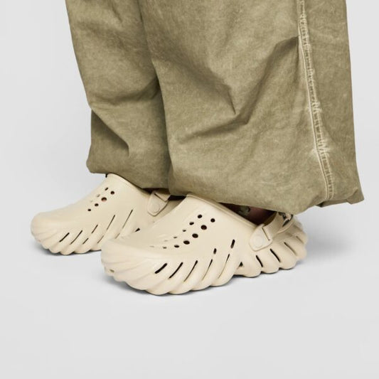 Crocs Echo Clogs (Bone/Black)