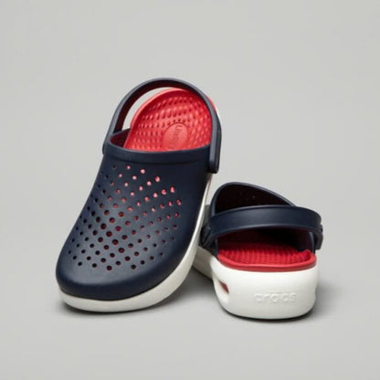 Crocs InMotion Clogs (Navy/Red)