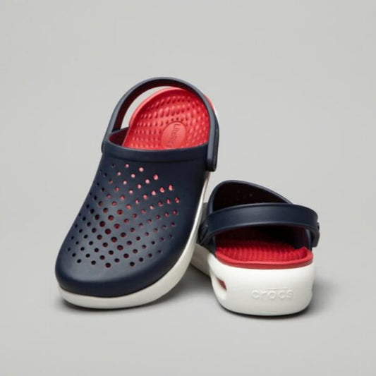 Crocs InMotion Clogs (Navy/Red)