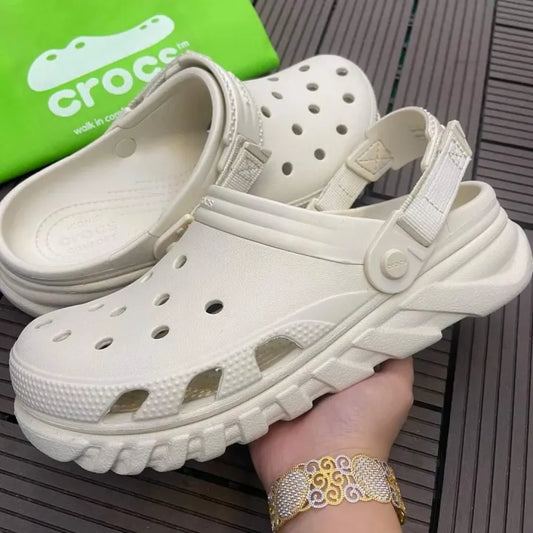 Crocs Duet Max II Clogs (Beige)