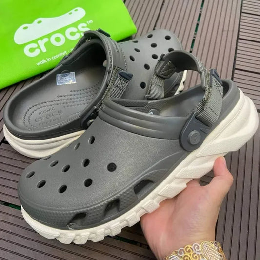Crocs Duet Max II Clogs (Dark Grey)